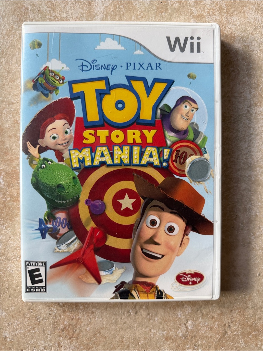 Toy Story Mania! (Wii) - White Case